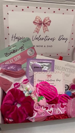 Tween Valentines Basket Gift, Treat Basket for Girls, Girls Valentine Activity Basket, Mini Valentine for Teen, Tween Valentine Party Gift - Etsy