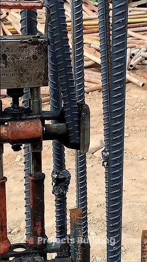 Amazing Rebar Thermite Welding Process