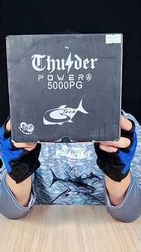Asli 'Badak' • Unboxing Reel G-TECH THUNDER POWER SW 4000HG • 5000PG