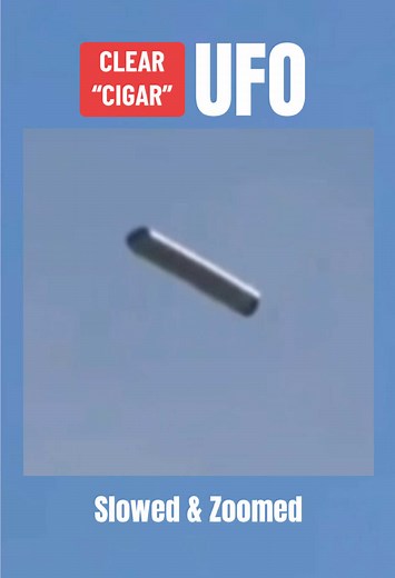 Clear Video of Cylinder UFO | Man-Made or Non-Human?
