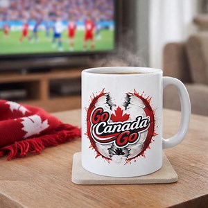 Canada Soccer Mug 11oz Football Fan Coffee Cup Canadian Supporter Gift - Etsy Canada