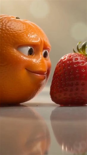 Cute AI ASMR Fruit Eating Another fruit Juice Clash | Wisdom Verse | #asmr #mukbang #asmrsounds