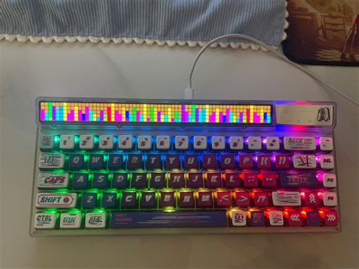 机械师KT68-B68W智慧屏机械键盘旋钮损坏维修分享