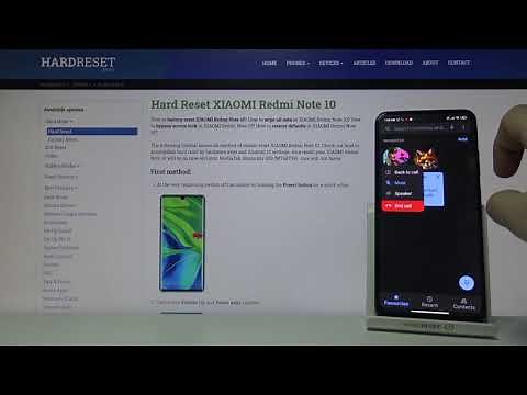 XIAOMI Redmi Note 10 Incoming Call | Default Calling Screen