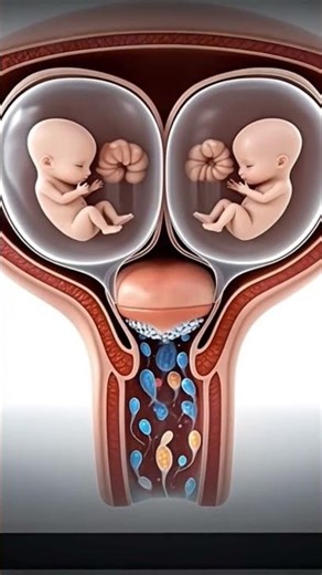 How Twins Develop Inside the Womb | Medical CGI Animation#twinpregnancy #pregnant #baby #facts