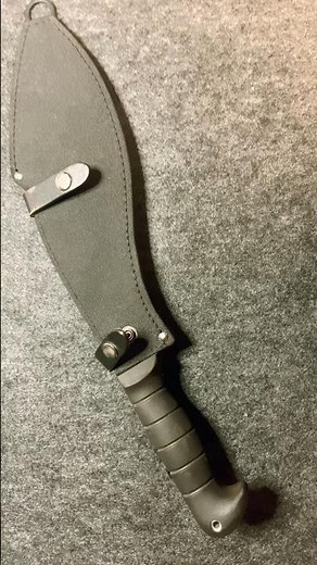 Massive Ka-bar Kukri Knife Unveiled!
