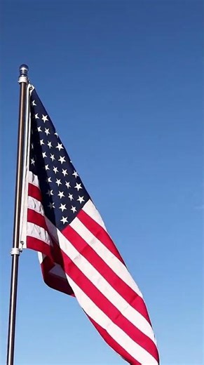 Stars and Stripes American Flag Flying South Park Colorado Feb 21, 2026 TALL