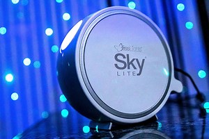 The Sky Lite Laser Galaxy Projector can turn your bedroom ceiling into a beautiful night sky