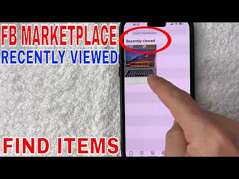 ✅ How To Find Recently Viewed Facebook Marketplace Items 🔴