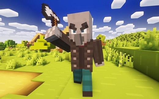 [Mcpack]我的世界基岩版生物动作优化之远程移动ReMotion V1.1(附下载链接)/更多面部表情及生物动作