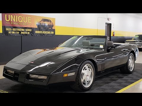 1988 Chevrolet Corvette Convertible | For Sale $23,900