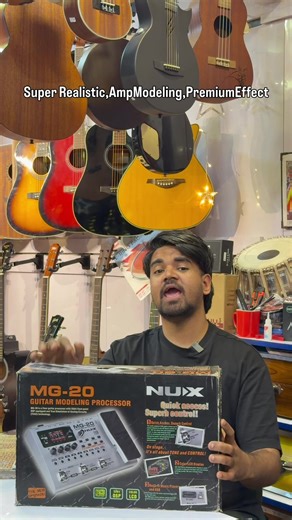 Mg-20 Nux Guitar Modeling Processor New Arrivals