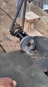 Bending steel reinforcing bars (rebar) using a homemade, chain-driven device