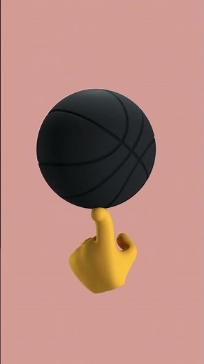 The Most Satisfying 3D Basketball Finger Spin! 🏀 #gaming #3danimation