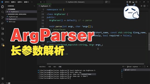 ArgParser如何解析长参数？——现代C  工程实践