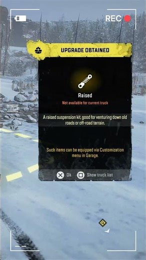 SnowRunner Ford F 750 Raised Upgrade Location