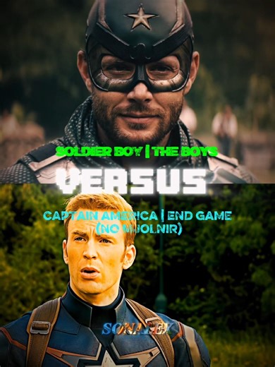 Soldier Boy Vs Captain América #theboys#soldierboy#homelander#butcher#mcu#marvel#comics#invincible