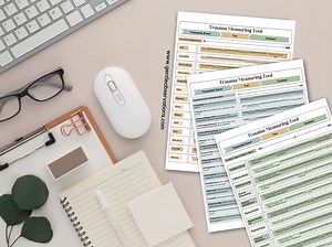 Complex Trauma Communication Tool & Trauma Therapy Assessment for Counseling, Processing C-PTSD Worksheets, Trauma Reaction Worksheets - Etsy