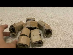 Cardboard ragdoll and p90 showcase!