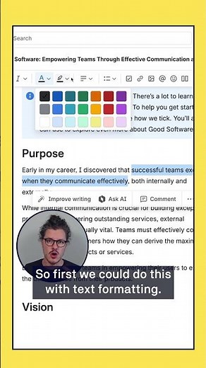 Formatting Confluence Content for Visual Learners #shorts