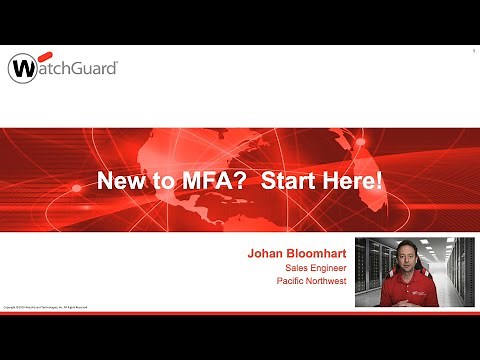 New to MFA? Start Here!