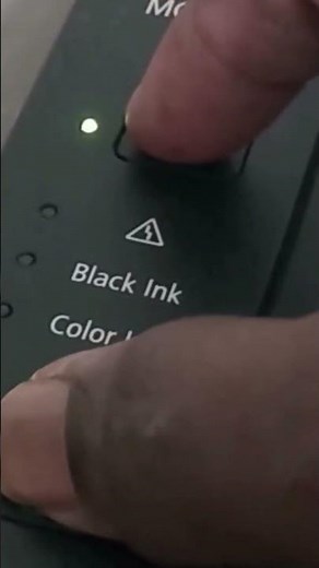 Canon Blinking Lights Power and Error