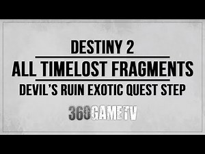 Destiny 2 Timelost Fragments Locations - Tour Through History Quest Step - Devil’s Ruin Exotic Quest