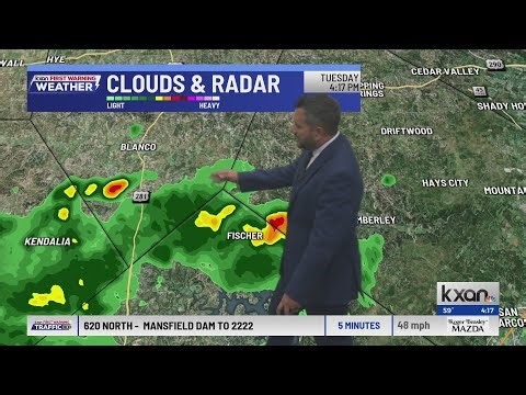 Light to moderate showers begin across Central Texas | Dec 16 KXAN weather update