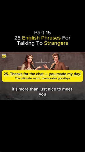 25 English Phrases for Talking to Strangers (Part 15) | Speak Confidently | English in 25