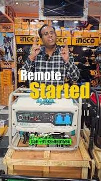 Best Portable Generators 3kW / 5kW / 6kW | Remote Start Silent Generator #shortsfeed