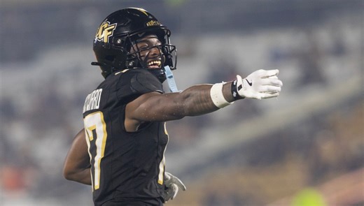 UCF moves up three spots in latest Big 12 power rankings