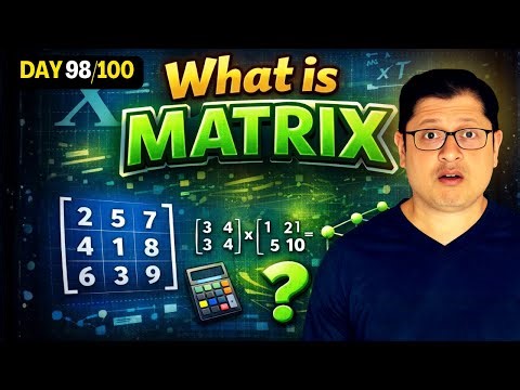 Matrices in AI & ML: The Hidden Math Behind Neural Networks