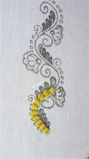 trending hand embroidery tricks💥