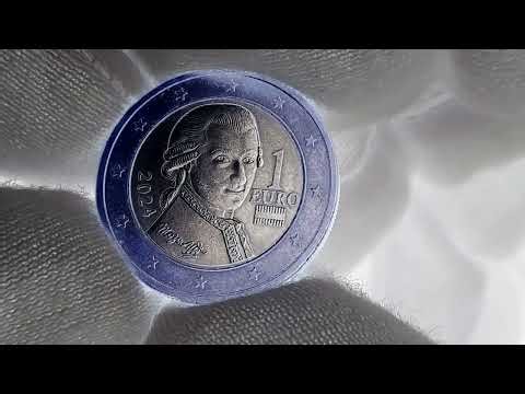 Österreich 1 Euro 2024 MOZART