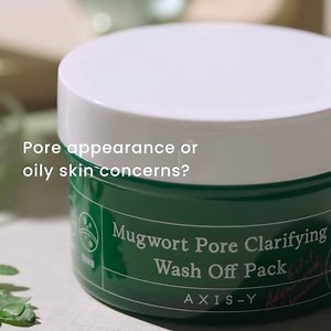 ✅Axis-Y Mugwort Pore Clarifying Wash Off 🙋‍♀️ A skin-purifying mask suitable for all skin types, especially acne-prone skin. 🌿 Rich Artemisia Extract and Kaolin help cleanse and draw out pore waste such as grime and excess sebum. 💦 Infusion of Hydrolyzed Hyaluronic Acid replenishes hydration without leaving your skin dry or stripping. | The Mart Bangladesh