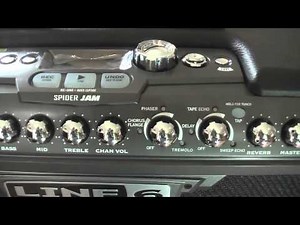 Unboxing the line 6 spider jam
