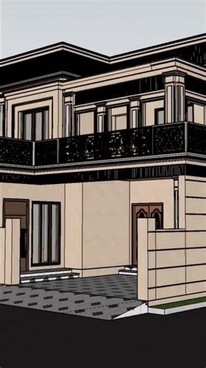 Front Elevation and side view .#construction #buildingconstruction#technology#civilengineering #fyp