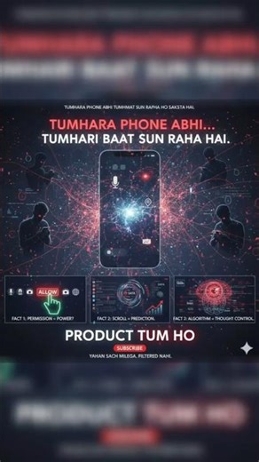 Tumhara Phone Tumhe Sun Raha Hai! 😱 #PhoneSpying