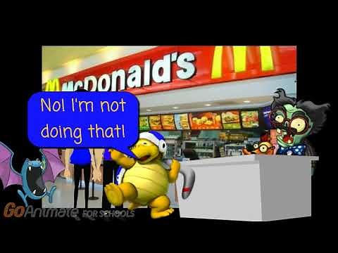 Curve bro behaves at McDonalds/ungrounded