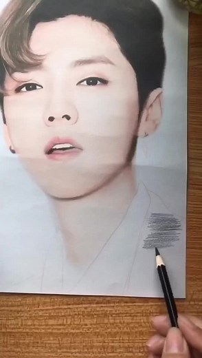 Drawing a Portrait: Step-by-Step Process