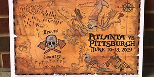 Braves make Art in the Park posters for each series