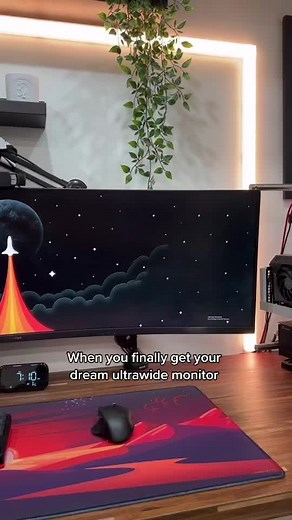 Dream Ultrawide Monitor Setup for PC Gaming