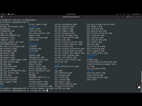 CentOS 8 Serveur LAMP Partie 11 : Installer phpMyAdmin sur CentOS