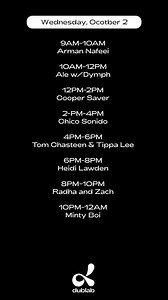 Today’s broadcast schedule 10.02.19 // PDT // #dublabradio . Broadcasting live daily from #LosAngeles . Art by @alexthebrown @femmebit | dublab