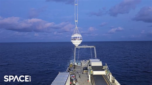 Space Perspective's 'Spaceship Neptune' balloon lifts off - unmanned test flight