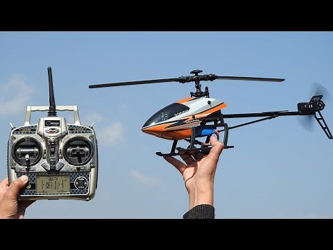 V950 6Ch 3D/6G Brushless RC Helicopter Unbox and Test