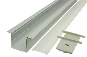 [Hot Item] Tungwille Aluminum Profile 8 FT 1" High-Output Recessed Linear LED Housing