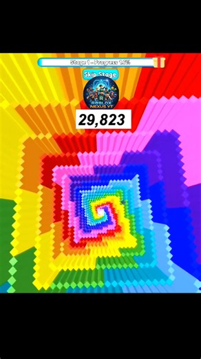​Falling Down the Infinite Rainbow Spiral! 🔥 #gaming#roblox #shorts