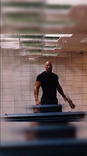 The Rock's Moscow Fight Scene - Fast 6 Intro#shorts