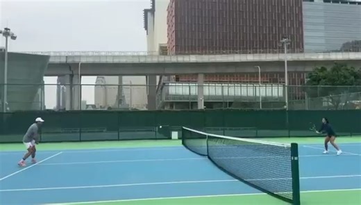203K views · 689 reactions | WATCH: Alex Eala is training in Macau with brother Miko, who is on break from work in Madrid, Spain spending holidays with family. She will be joining the MGM Macau Tennis Masters this weekend. | via Dyan Castillejo, ABS-CBN News | ABS-CBN News | Facebook